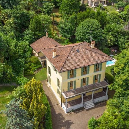 L'Ortensia Della Villa Isabella, Camera Con Vista Lago, Balcone Sul Parco E Bagno Esclusivo All'Esterno Della Camera Stresa Exteriör bild