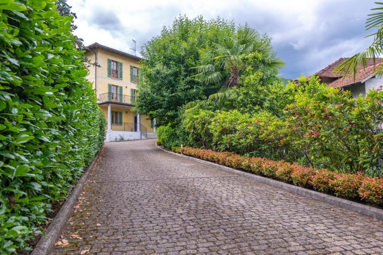 L'Ortensia Della Villa Isabella, Camera Con Vista Lago, Balcone Sul Parco E Bagno Esclusivo All'Esterno Della Camera Stresa Exteriör bild