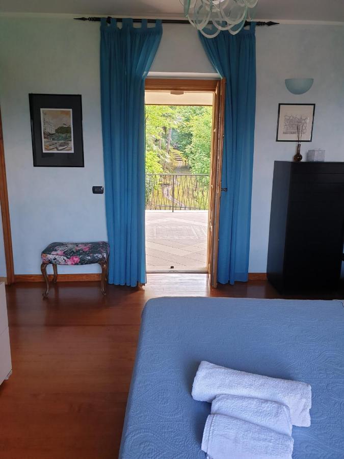 L'Ortensia Della Villa Isabella, Camera Con Vista Lago, Balcone Sul Parco E Bagno Esclusivo All'Esterno Della Camera Stresa Exteriör bild