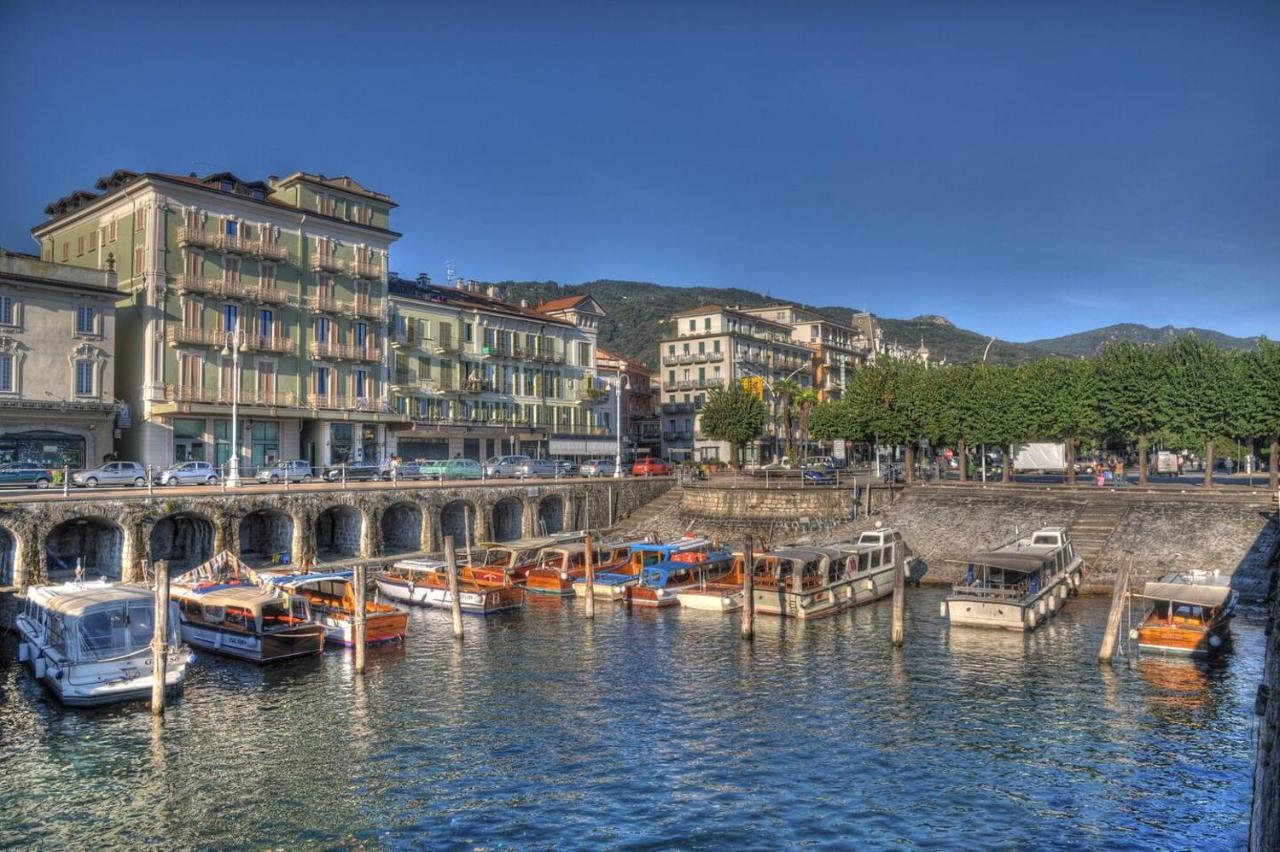 L'Ortensia Della Villa Isabella, Camera Con Vista Lago, Balcone Sul Parco E Bagno Esclusivo All'Esterno Della Camera Stresa Exteriör bild