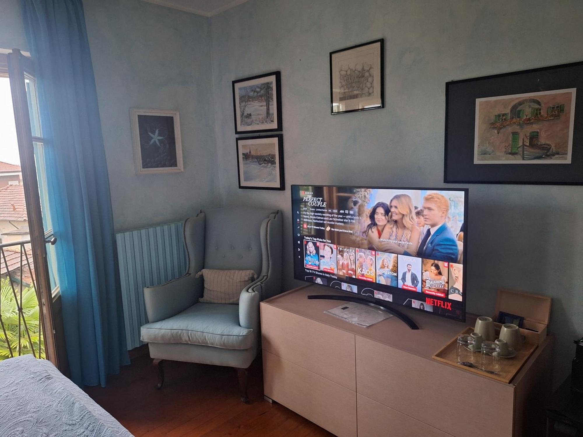 L'Ortensia Della Villa Isabella, Camera Con Vista Lago, Balcone Sul Parco E Bagno Esclusivo All'Esterno Della Camera Stresa Exteriör bild