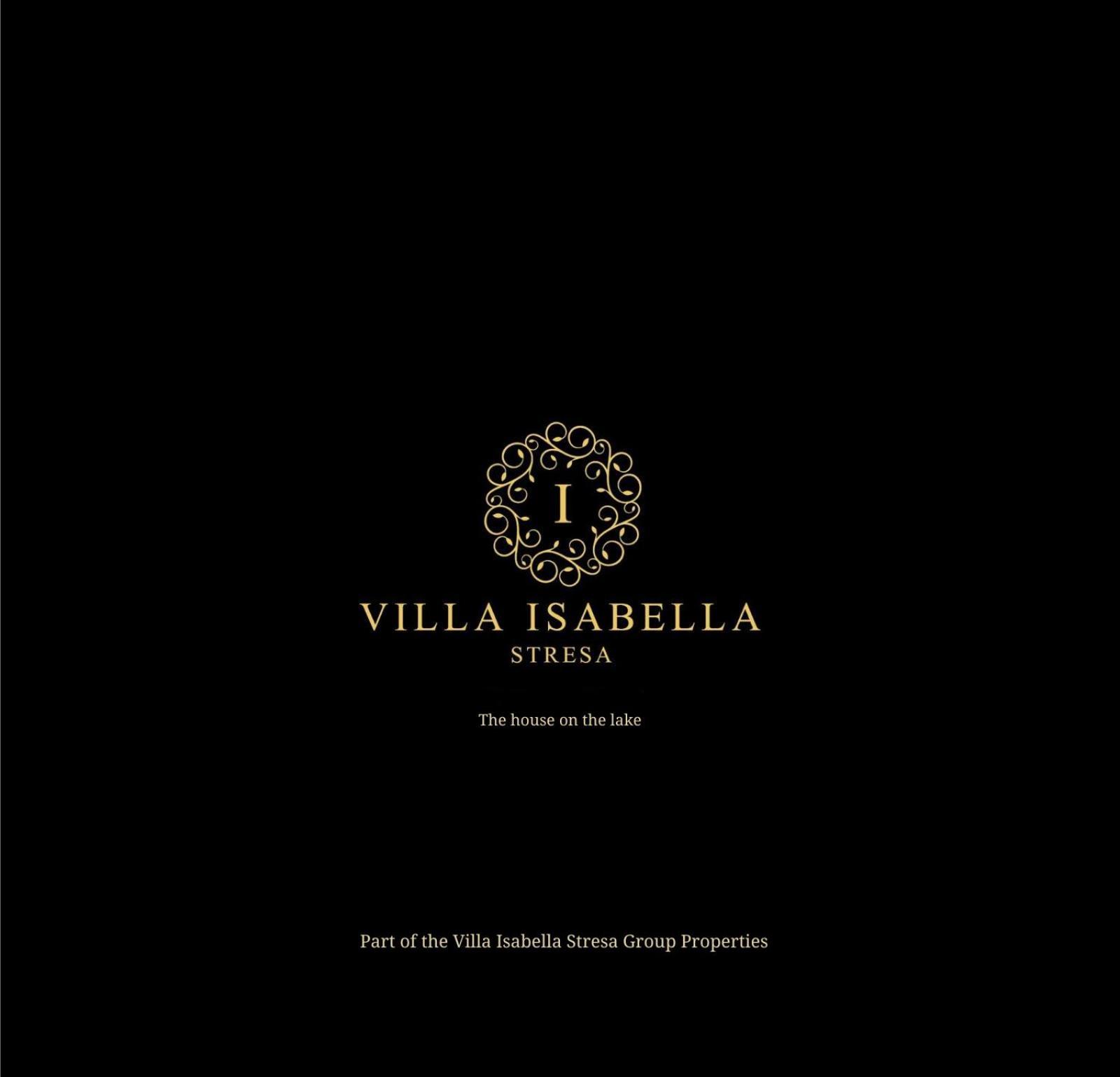 L'Ortensia Della Villa Isabella, Camera Con Vista Lago, Balcone Sul Parco E Bagno Esclusivo All'Esterno Della Camera Stresa Exteriör bild